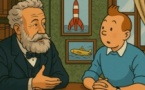 Dialogue imaginaire entre Tintin et Jules Verne