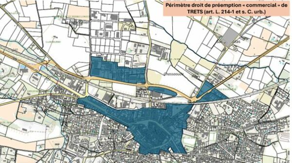 Trets : Droit préemption pour le commerce de proximité